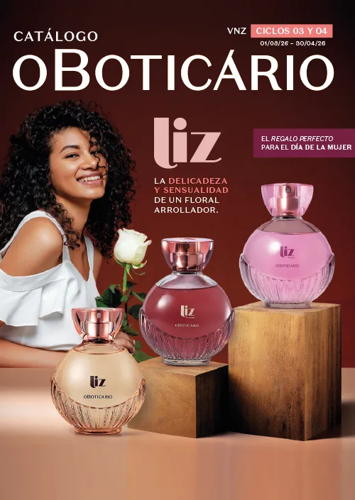 Compra por catálogo online o boticário