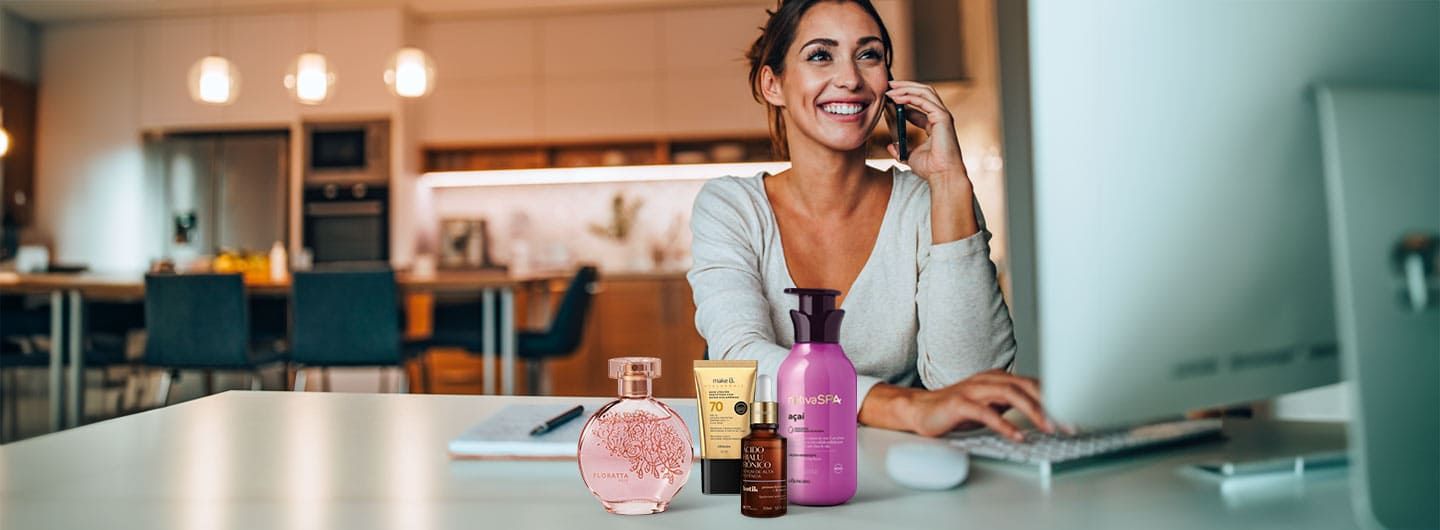 emprendedora vendiendo desde casa
