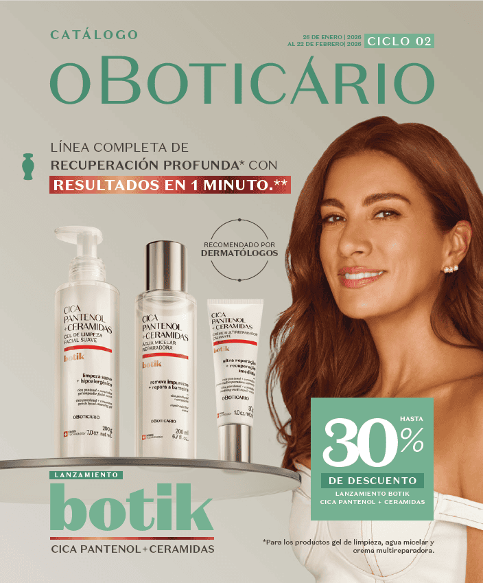 Compra por catálogo online o boticário