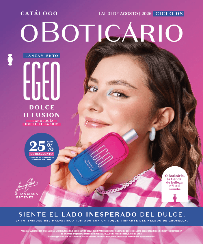 Compra por catálogo online o boticário