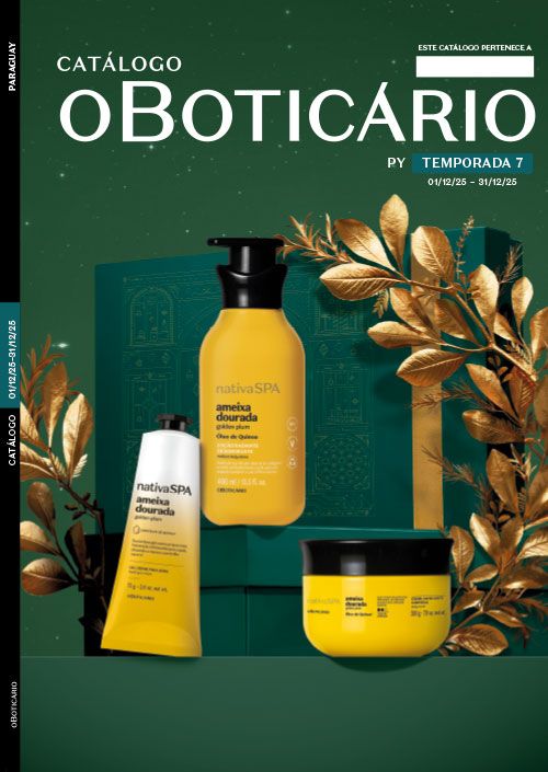 Compra por catálogo online o boticário