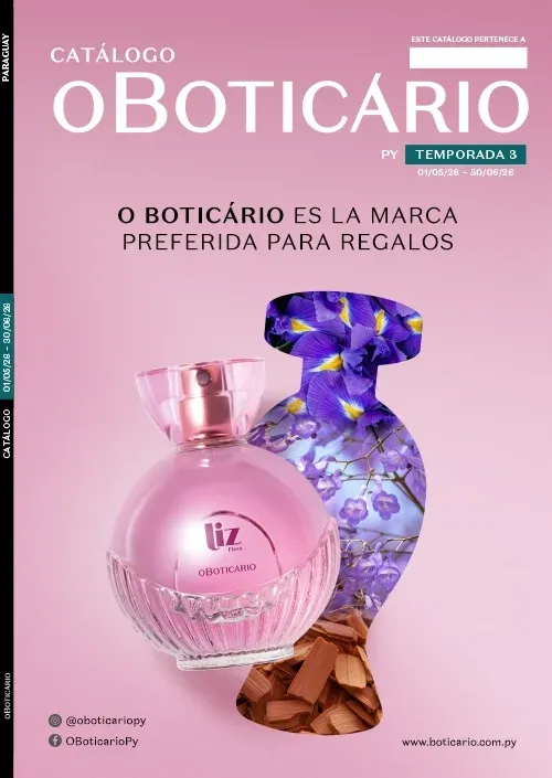Compra por catálogo online o boticário